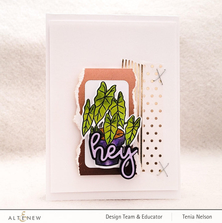 Altenew Stamp & Die Bundle Elegant Alocasia Stamp & Die Bundle