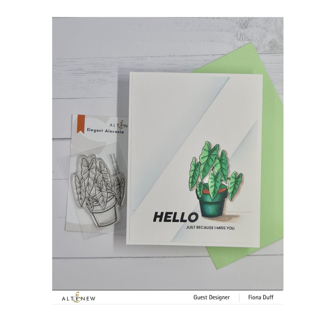 Altenew Stamp & Die Bundle Elegant Alocasia Stamp & Die Bundle