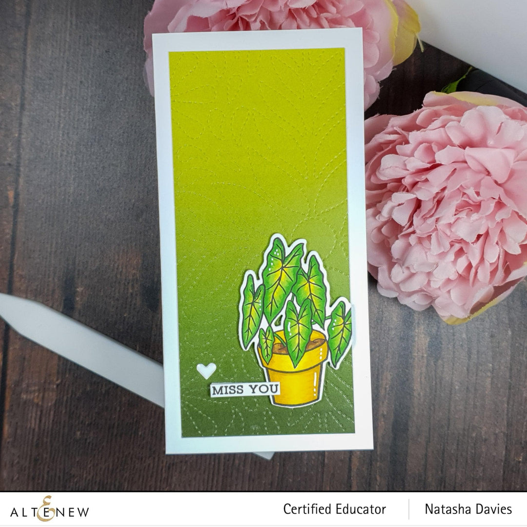 Altenew Stamp & Die Bundle Elegant Alocasia Stamp & Die Bundle