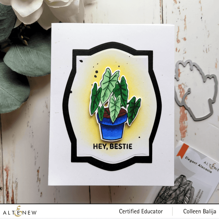 Altenew Stamp & Die Bundle Elegant Alocasia Stamp & Die Bundle