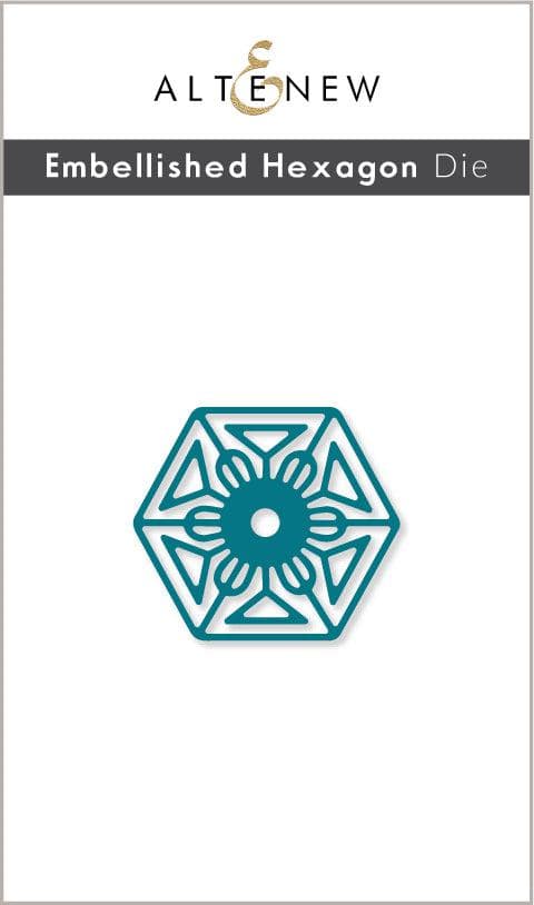 Altenew Stamp & Die Bundle Embellished Hexagon