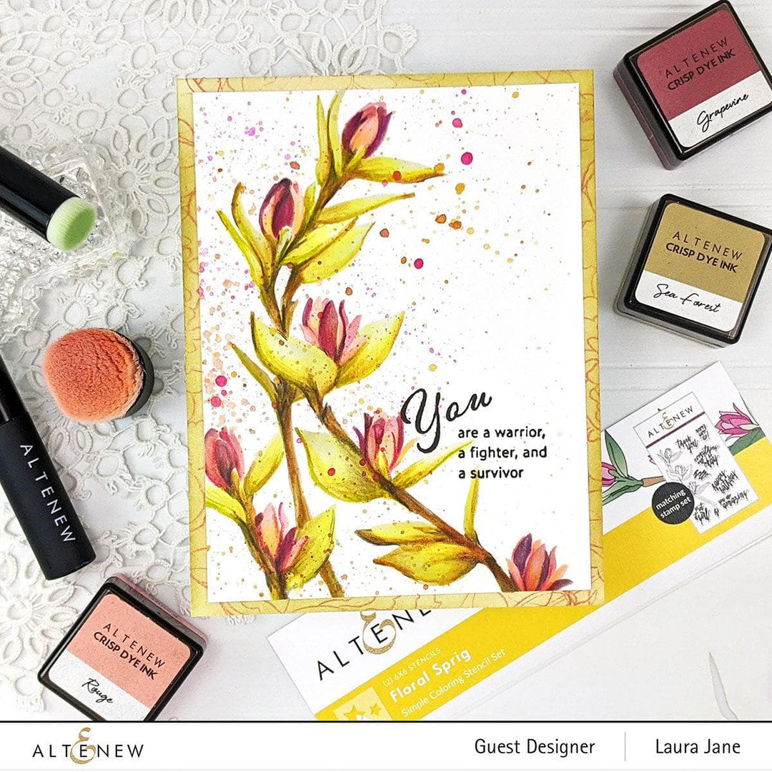Altenew Stamp & Die Bundle Endless Florescence Stamp & Die Bundle