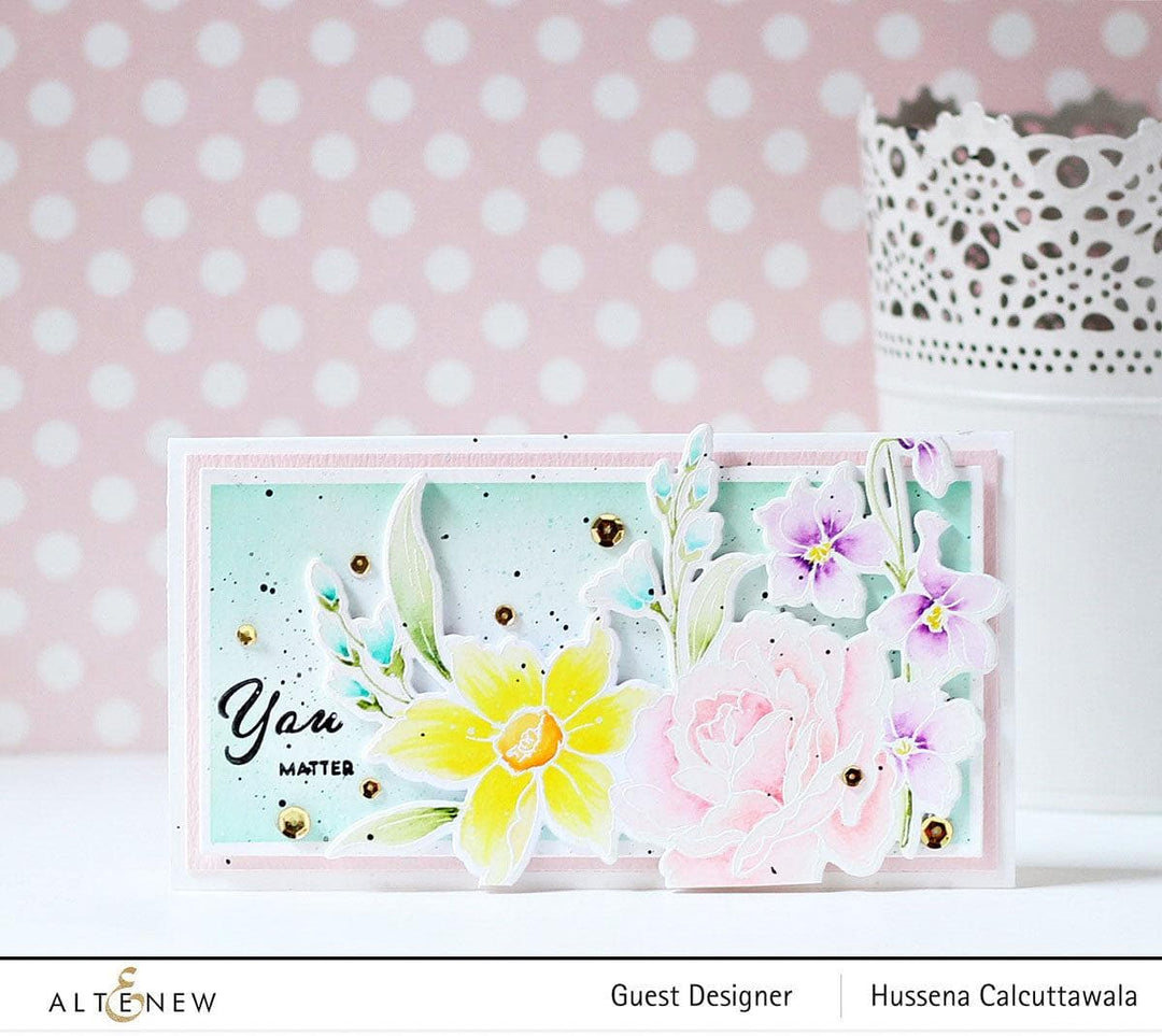 Altenew Stamp & Die Bundle Endless Florescence Stamp & Die Bundle
