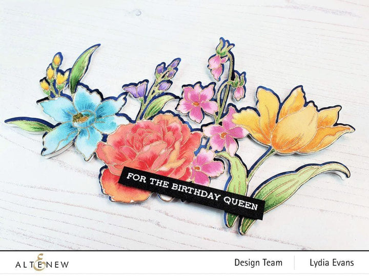 Altenew Stamp & Die Bundle Endless Florescence Stamp & Die Bundle