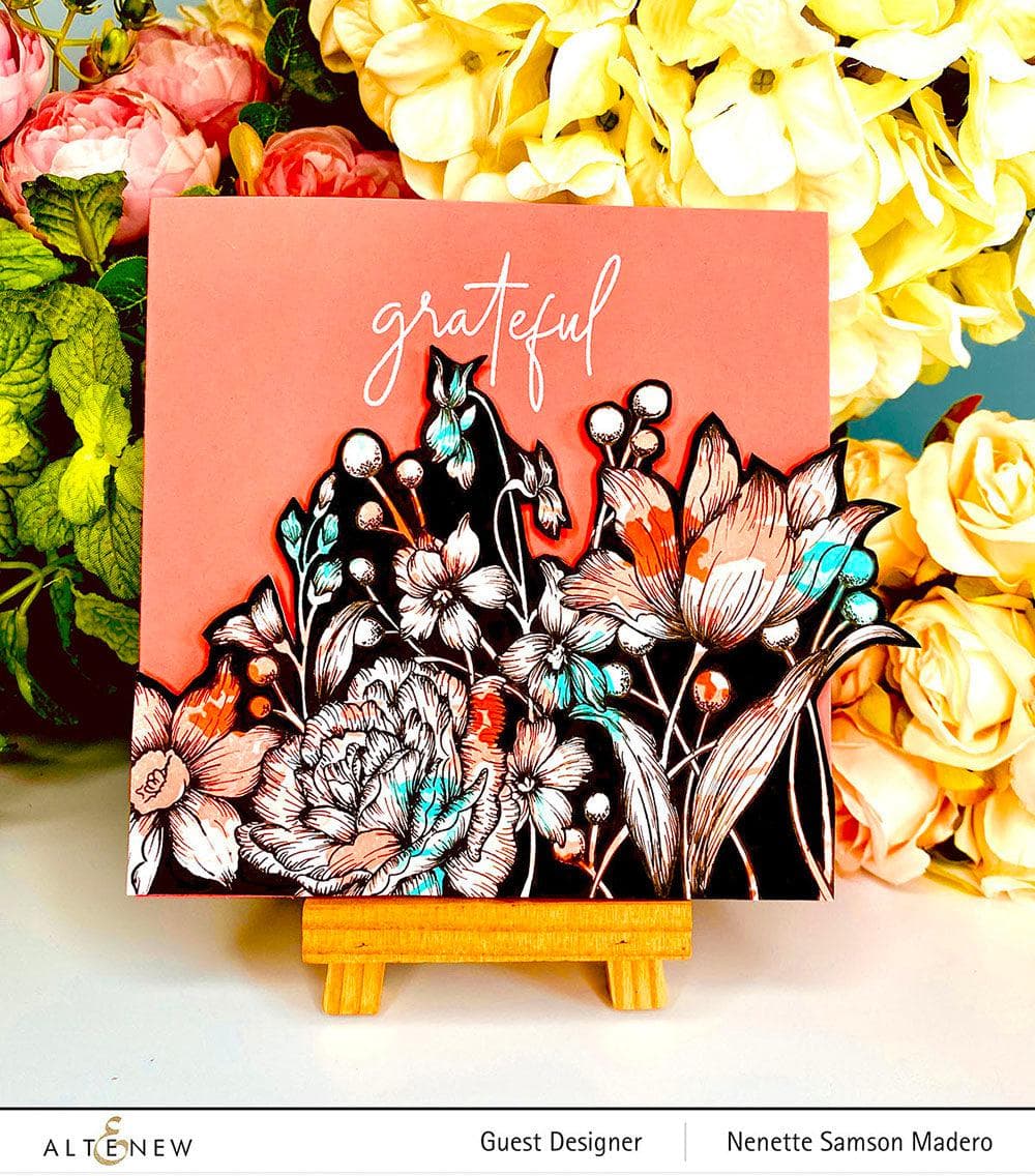 Altenew Stamp & Die Bundle Endless Florescence Stamp & Die Bundle