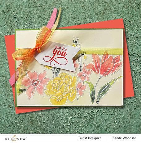Altenew Stamp & Die Bundle Endless Florescence Stamp & Die Bundle
