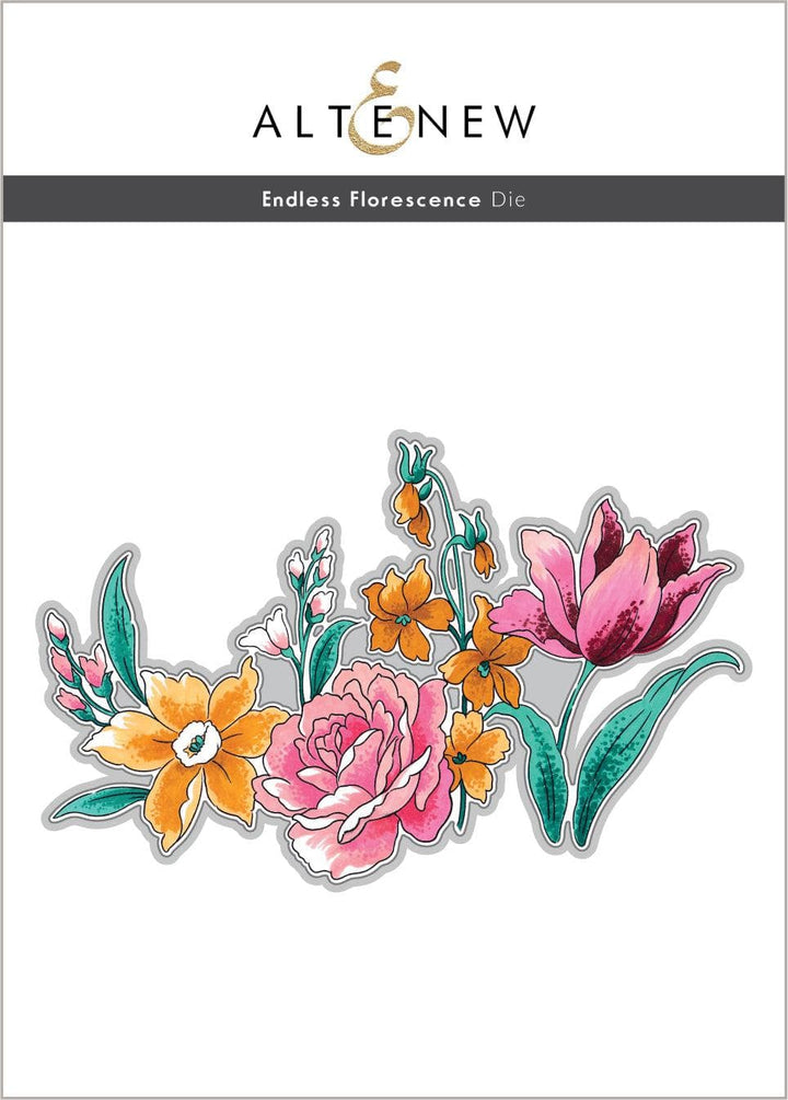 Altenew Stamp & Die Bundle Endless Florescence Stamp & Die Bundle