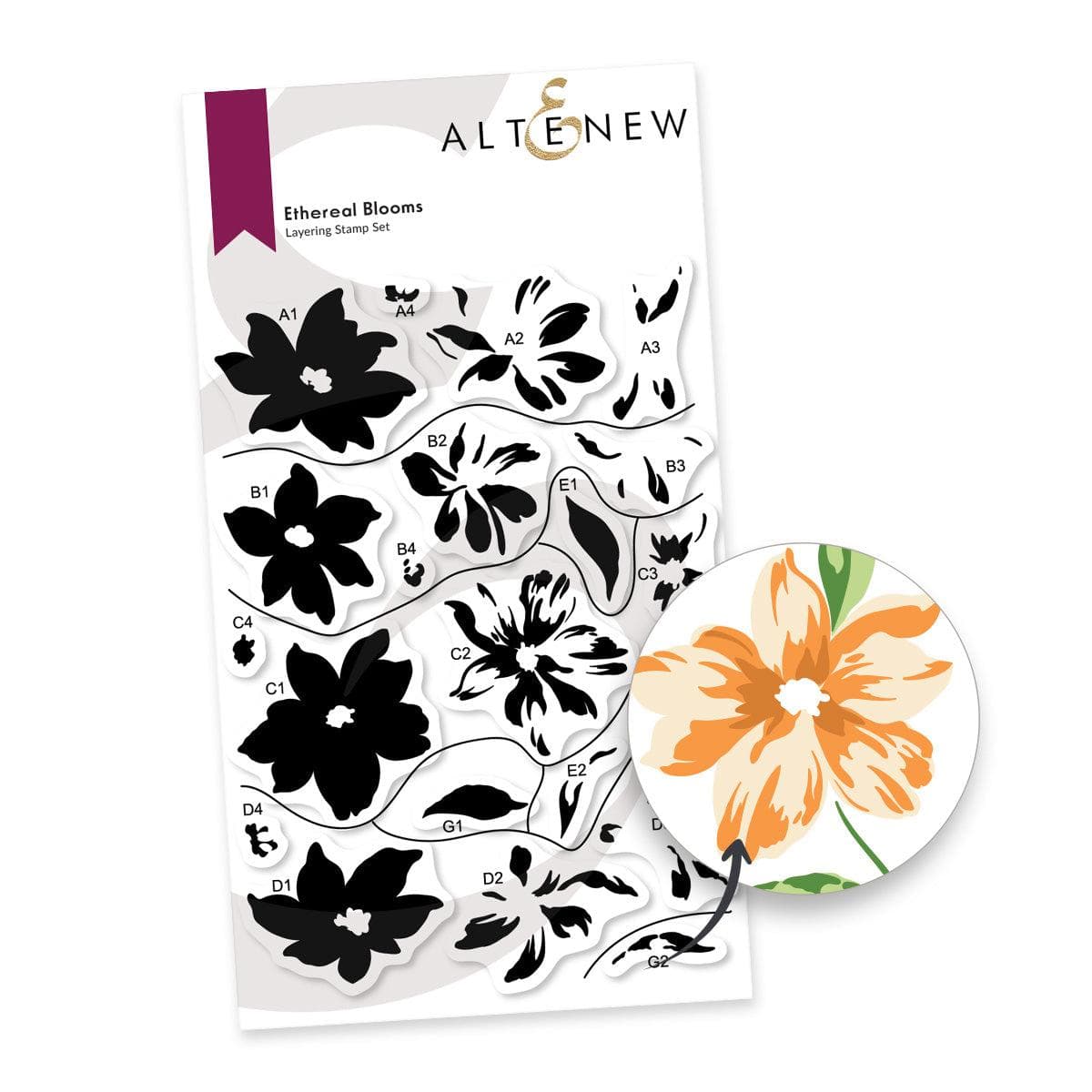 Ethereal Blooms Stamp & Die Bundle | Altenew