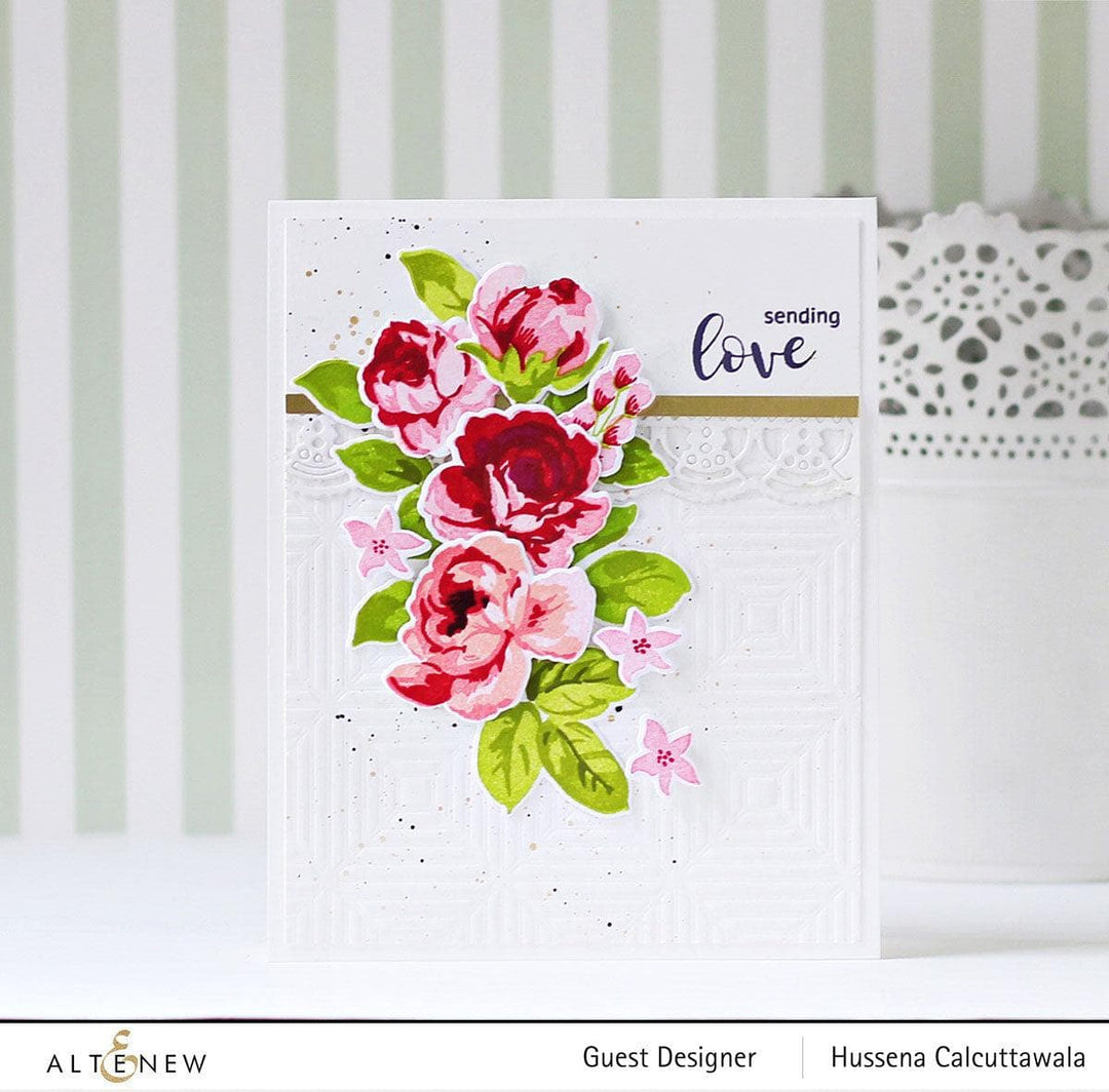 Altenew Stamp & Die Bundle Ethereal Roses Stamp & Die Bundle