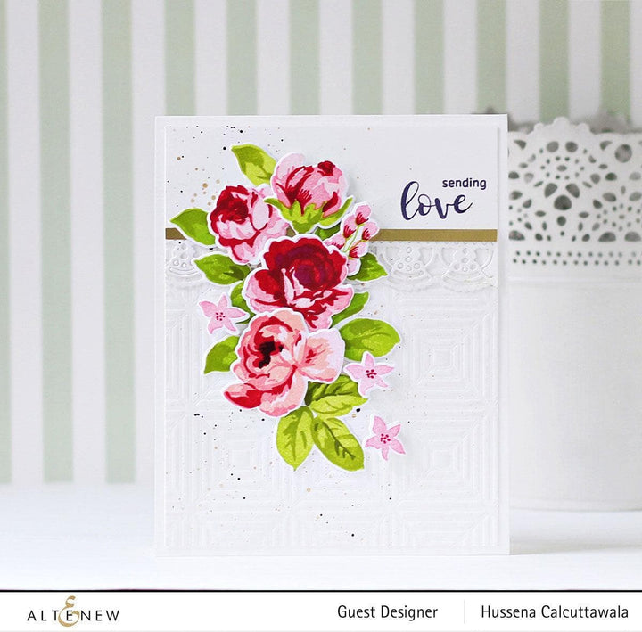Altenew Stamp & Die Bundle Ethereal Roses Stamp & Die Bundle
