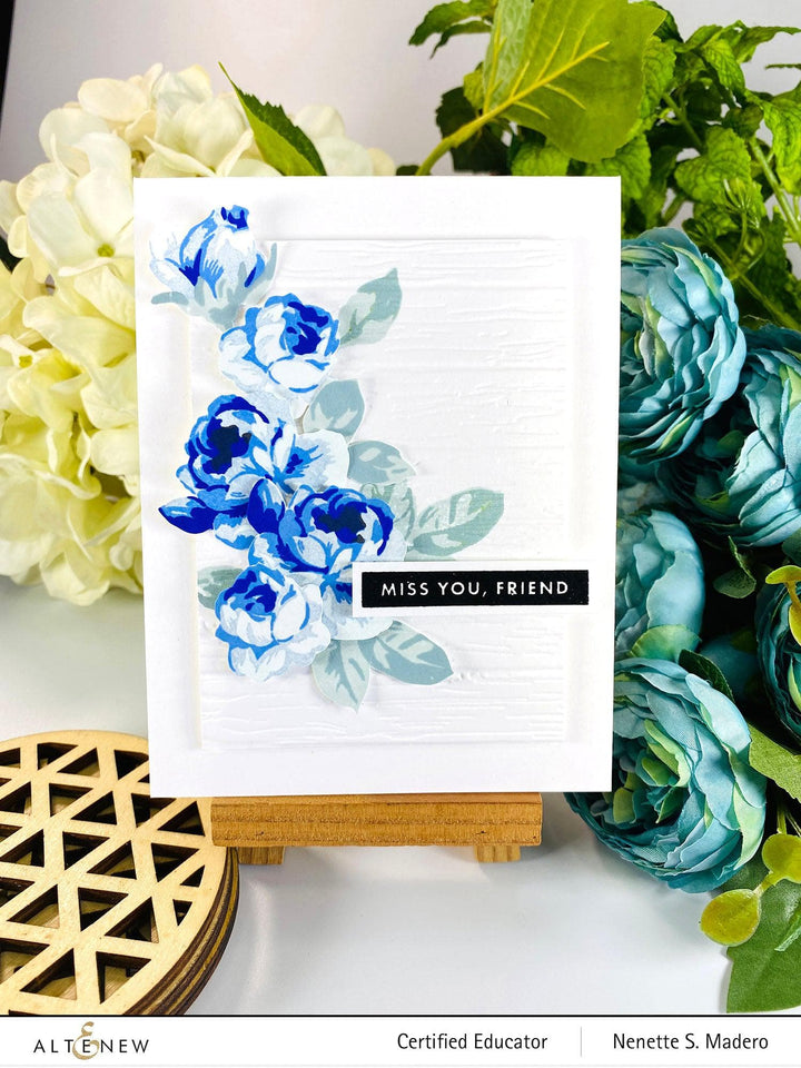 Altenew Stamp & Die Bundle Ethereal Roses Stamp & Die Bundle