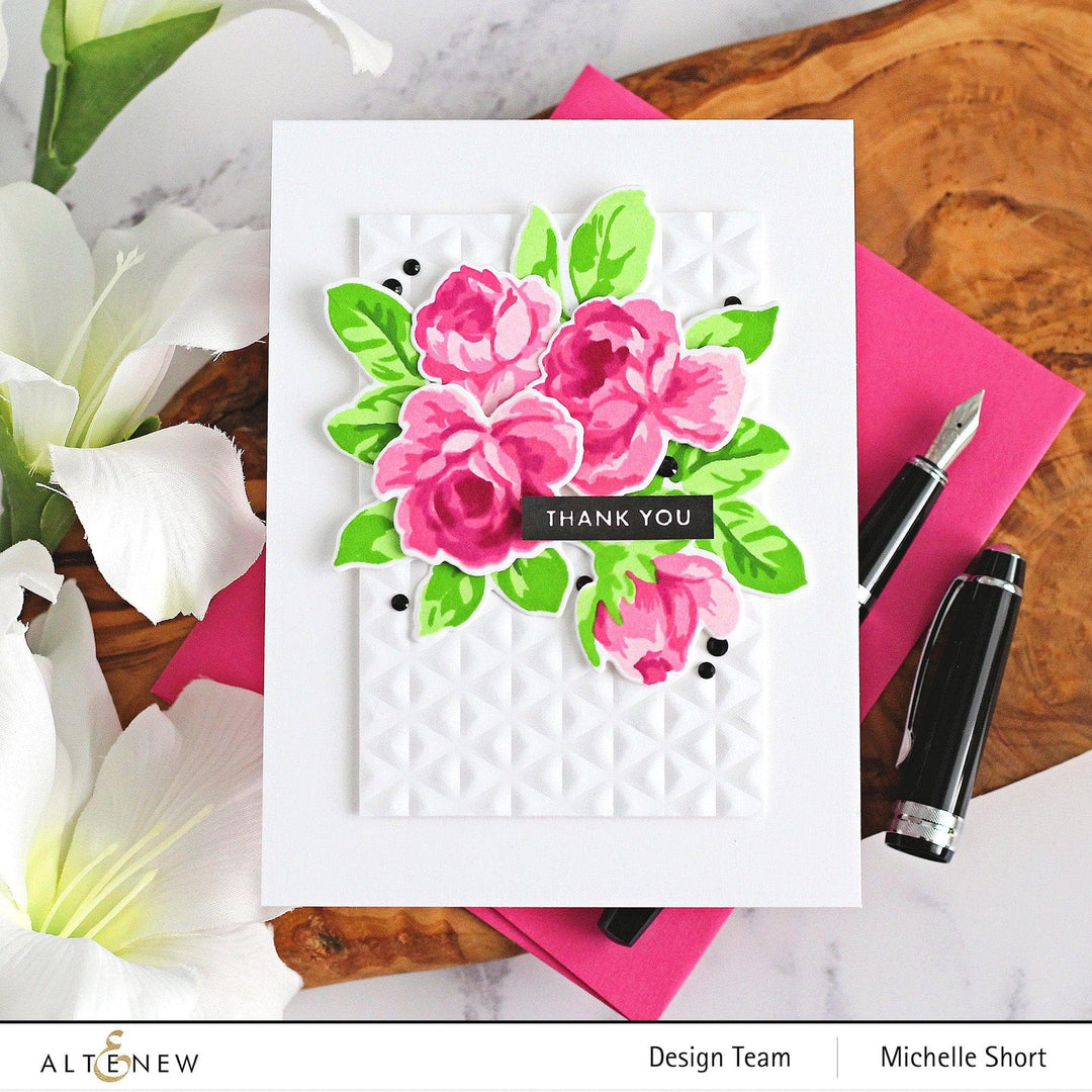Altenew Stamp & Die Bundle Ethereal Roses Stamp & Die Bundle