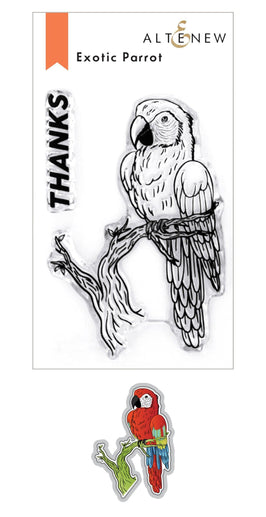 Altenew Stamp & Die Bundle Exotic Parrot Stamp & Die Bundle