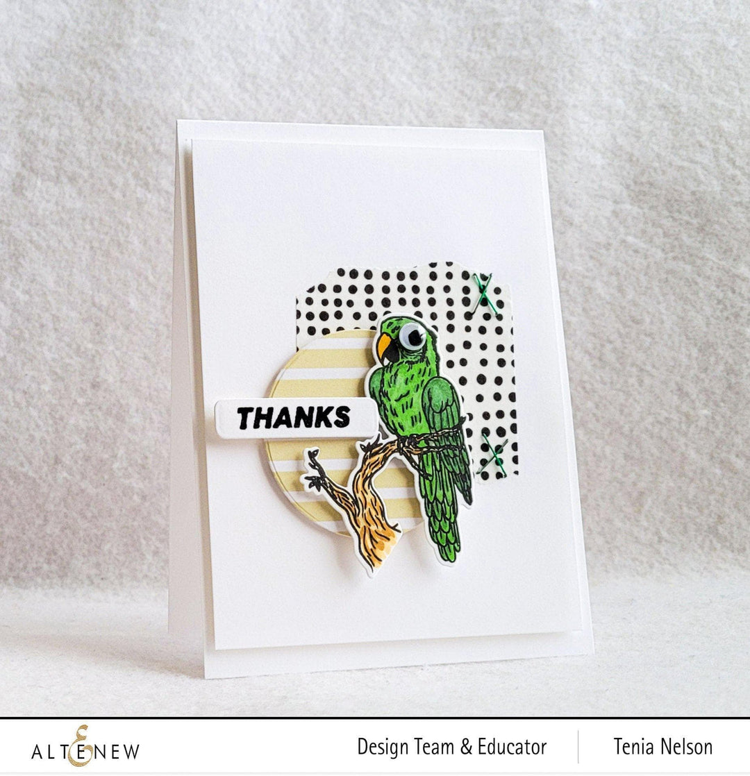 Altenew Stamp & Die Bundle Exotic Parrot Stamp & Die Bundle