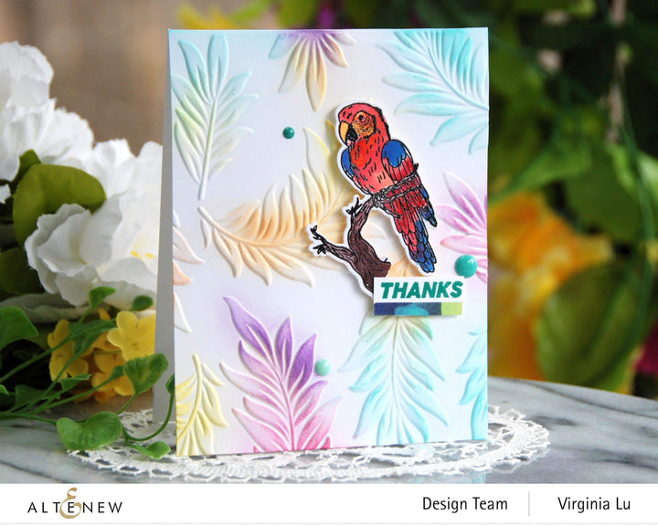 Altenew Stamp & Die Bundle Exotic Parrot Stamp & Die Bundle