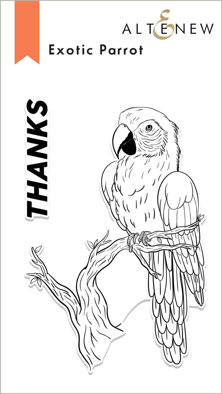 Altenew Stamp & Die Bundle Exotic Parrot
