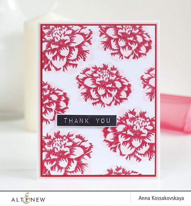 Altenew Stamp & Die Bundle Fan Favorites: Dahlia Blossoms Complete Stamp & Die Bundle