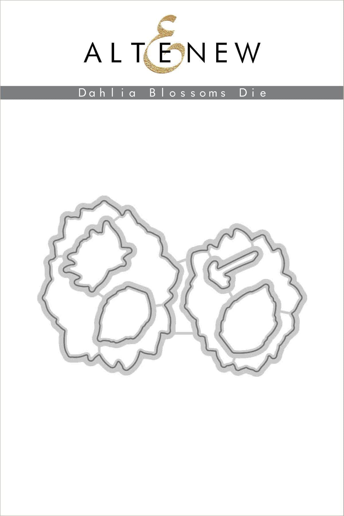 Altenew Stamp & Die Bundle Fan Favorites: Dahlia Blossoms Complete Stamp & Die Bundle