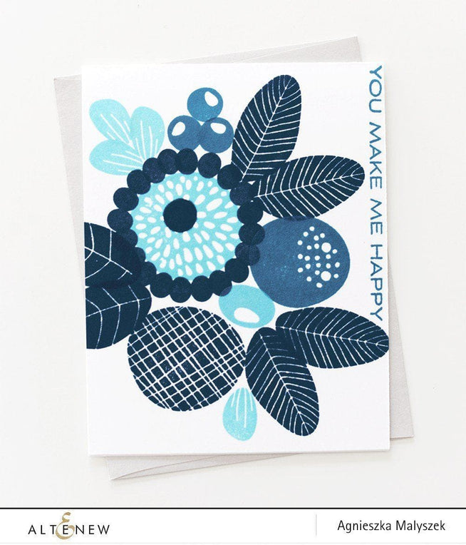 Altenew Stamp & Die Bundle Fan Favorites: Simple Flowers Complete Stamp & Die Bundle