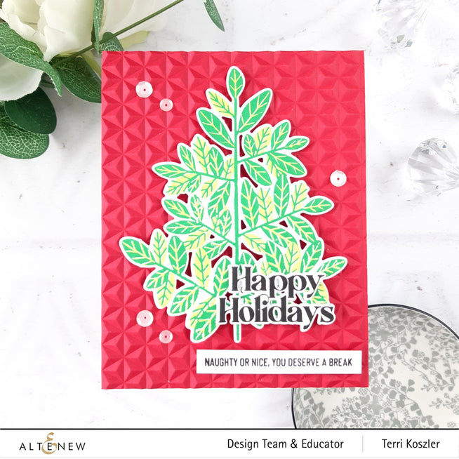 Altenew Stamp & Die Bundle Festive Tree Complete Bundle