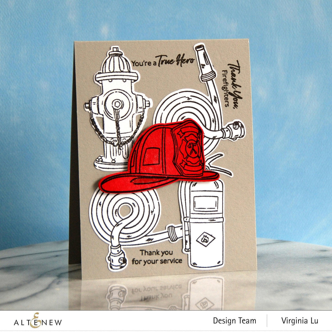 Altenew Stamp & Die Bundle Firefighter Heroes Stamp & Die Bundle