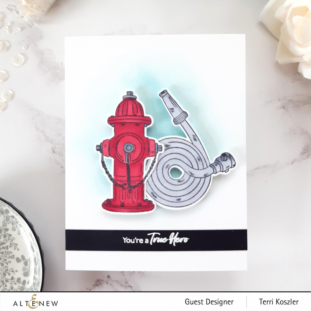 Altenew Stamp & Die Bundle Firefighter Heroes Stamp & Die Bundle