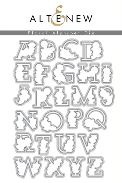 Altenew Stamp & Die Bundle Floral Alphabet