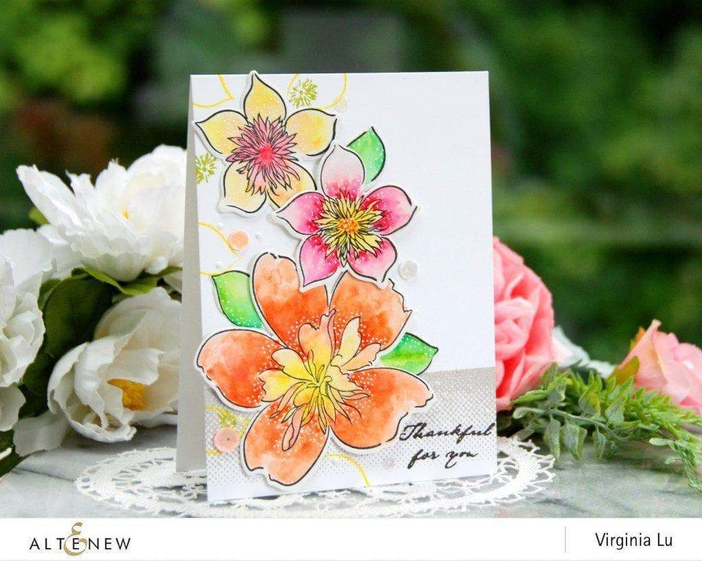 Altenew Stamp & Die Bundle Floral Art Stamp & Die Bundle