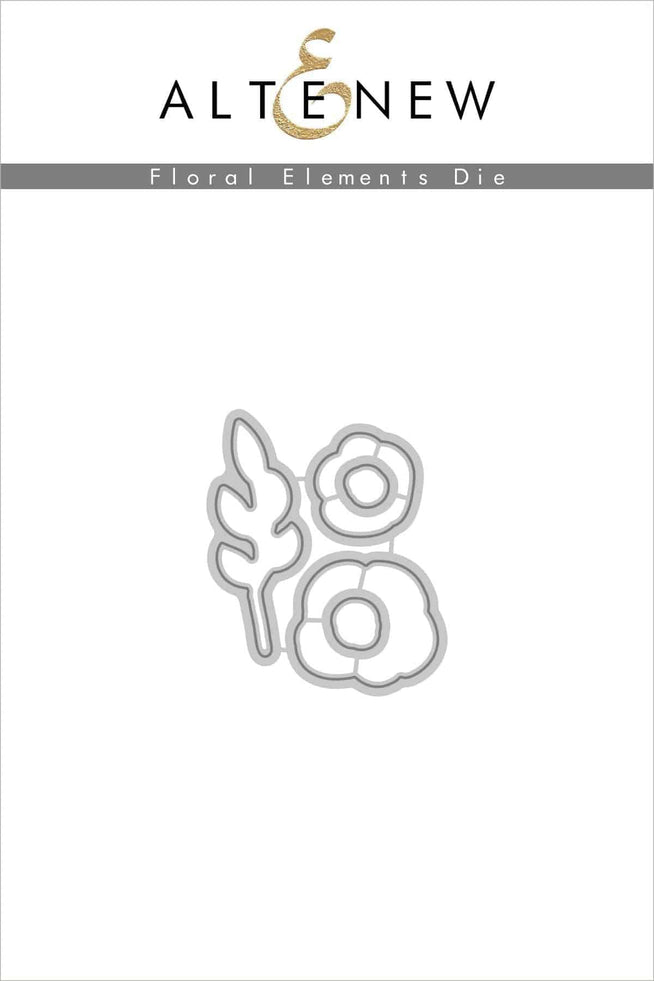 Altenew Stamp & Die Bundle Floral Elements Stamp & Die Bundle