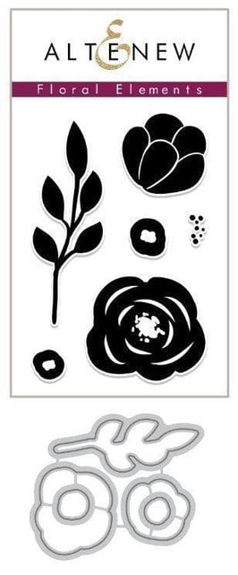 Altenew Stamp & Die Bundle Floral Elements Stamp & Die Bundle