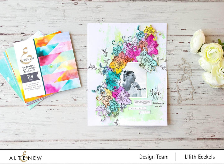 Altenew Stamp & Die Bundle Floral Halos Stamp & Die Bundle