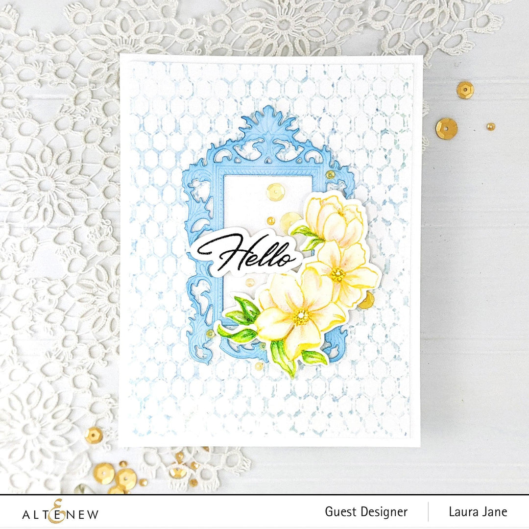 Altenew Stamp & Die Bundle Flower Delight Stamp & Die Bundle