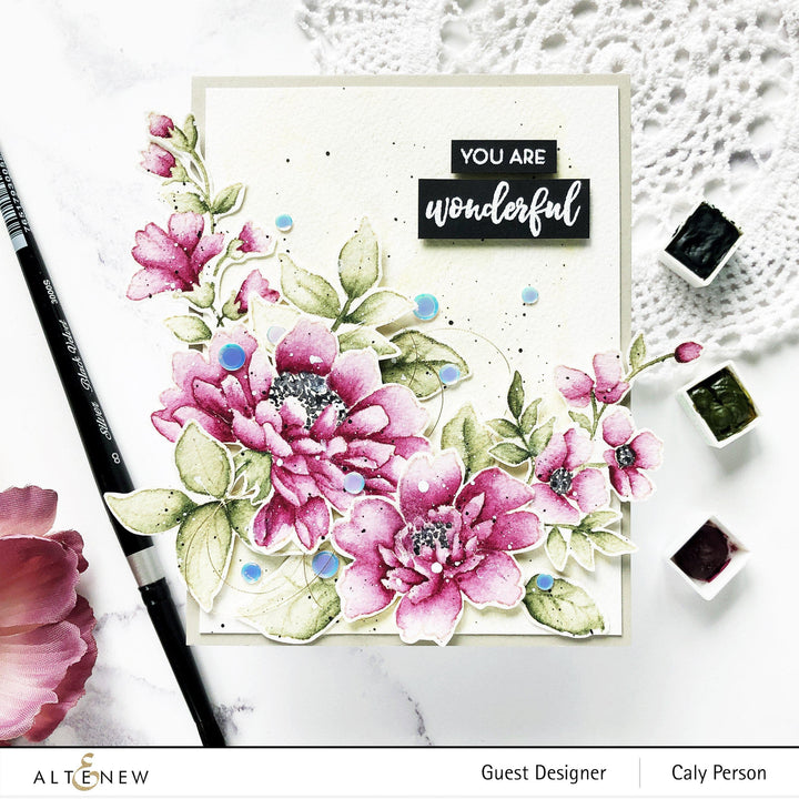 Altenew Stamp & Die Bundle Flower Garden Stamp & Die Bundle
