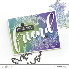Altenew Stamp & Die Bundle Flower Vine Stamp & Die Bundle