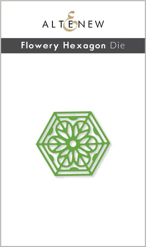 Altenew Stamp & Die Bundle Flowery Hexagon