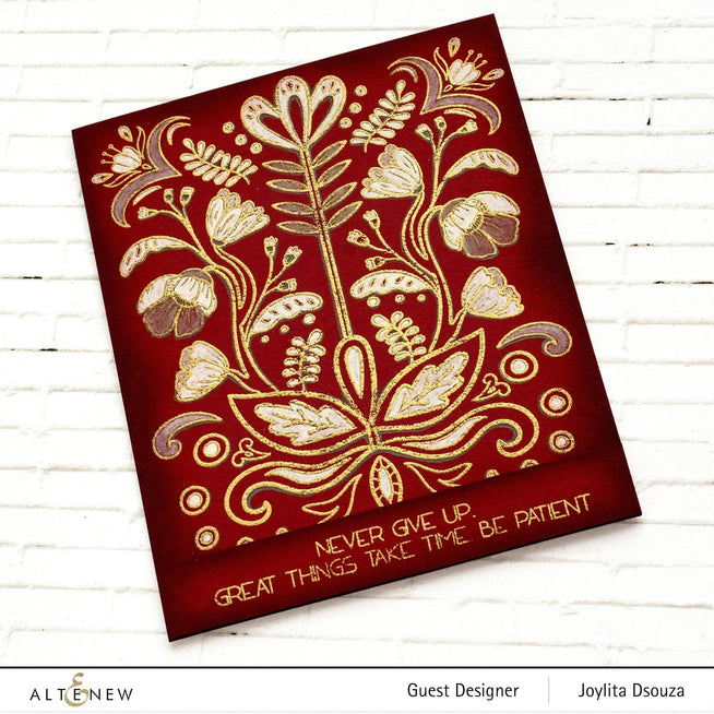 Altenew Stamp & Die Bundle Folk Art Stamp & Die Bundle