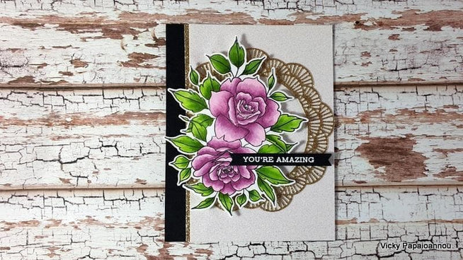 Altenew Stamp & Die Bundle Forever in Love Stamp & Die Bundle