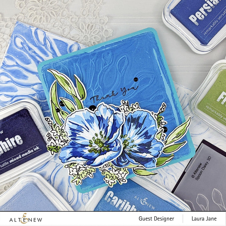 Altenew Stamp & Die Bundle Fresh Bloom Stamp & Die Bundle