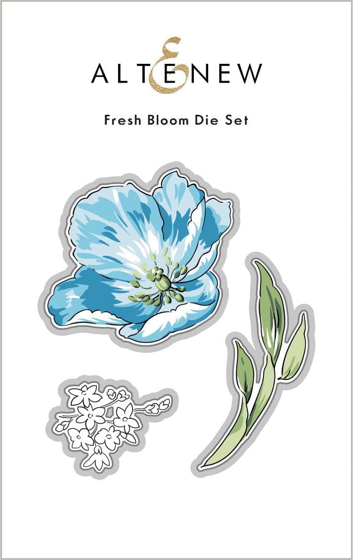 Altenew Stamp & Die Bundle Fresh Bloom Stamp & Die Bundle
