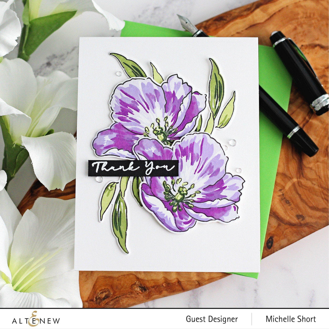 Altenew Stamp & Die Bundle Fresh Bloom Stamp & Die Bundle