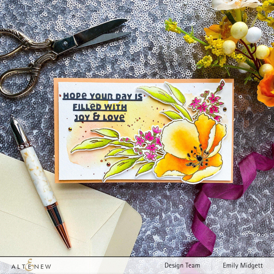 Altenew Stamp & Die Bundle Fresh Bloom Stamp & Die Bundle