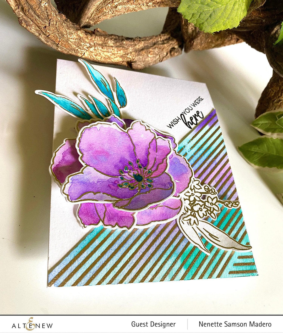 Altenew Stamp & Die Bundle Fresh Bloom Stamp & Die Bundle