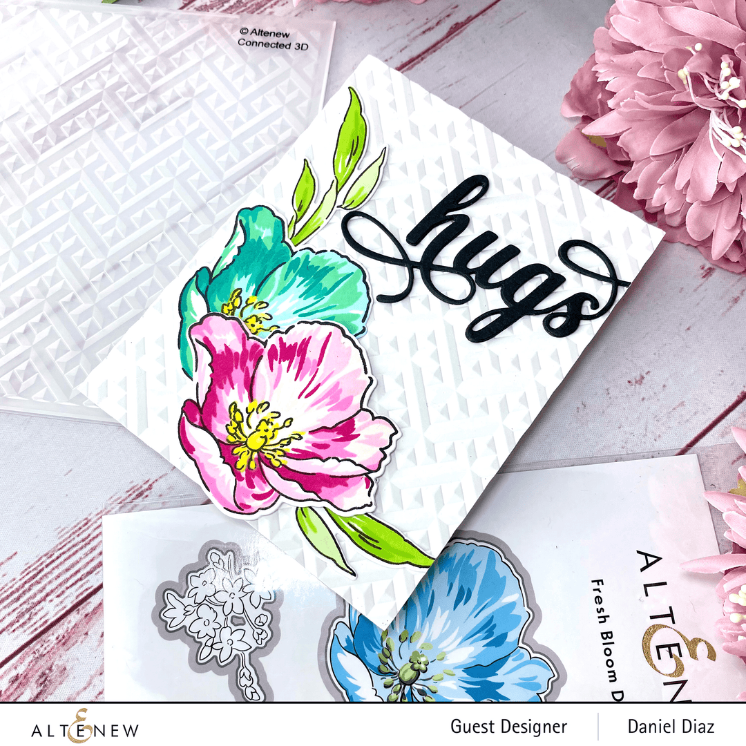 Altenew Stamp & Die Bundle Fresh Bloom Stamp & Die Bundle