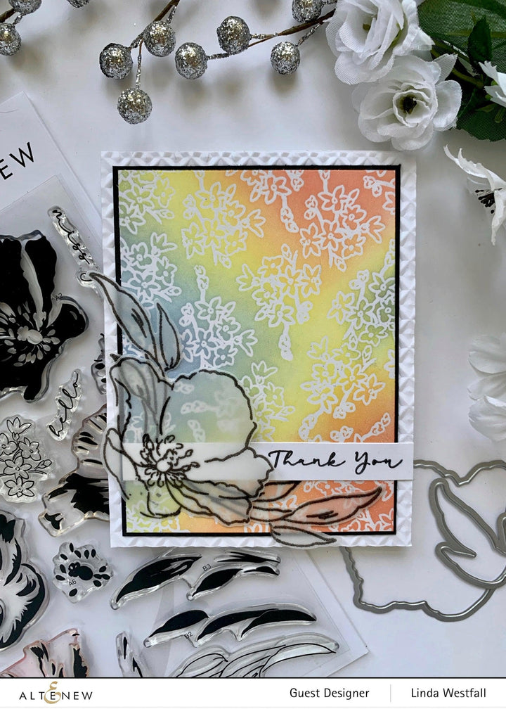 Altenew Stamp & Die Bundle Fresh Bloom Stamp & Die Bundle