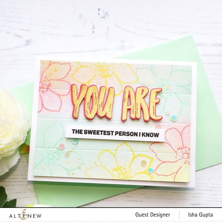 Altenew Stamp & Die Bundle Garden Delights Stamp & Die Bundle