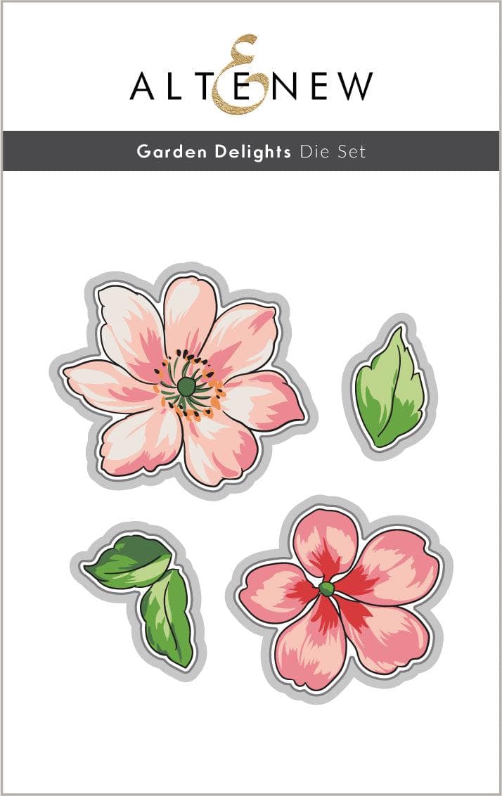 Altenew Stamp & Die Bundle Garden Delights Stamp & Die Bundle