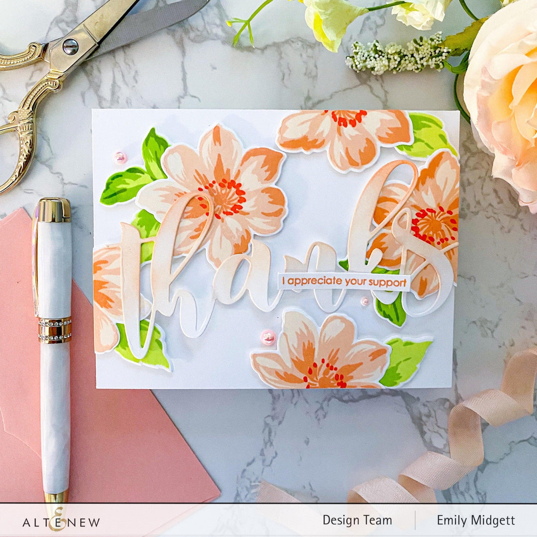 Altenew Stamp & Die Bundle Garden Delights Stamp & Die Bundle