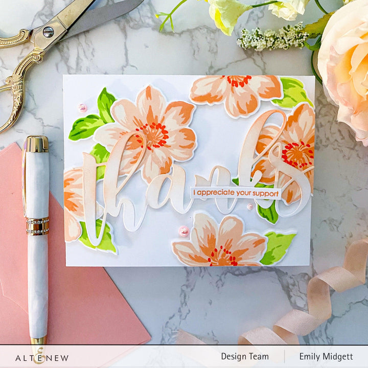 Altenew Stamp & Die Bundle Garden Delights Stamp & Die Bundle