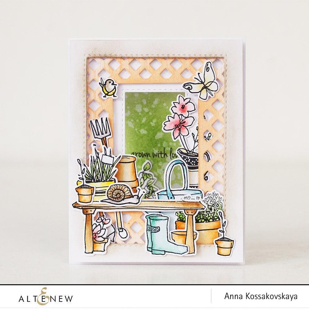 Altenew Stamp & Die Bundle Garden Grow Stamp & Die Bundle