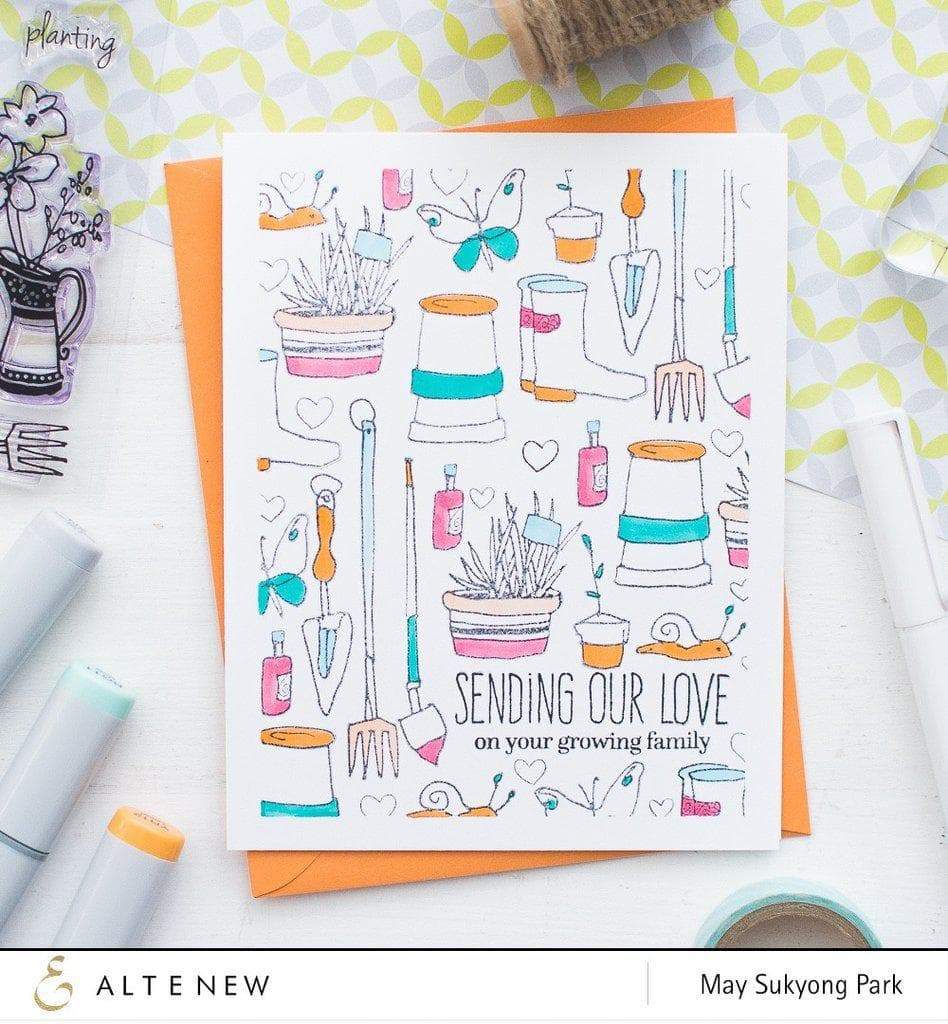 Altenew Stamp & Die Bundle Garden Grow Stamp & Die Bundle
